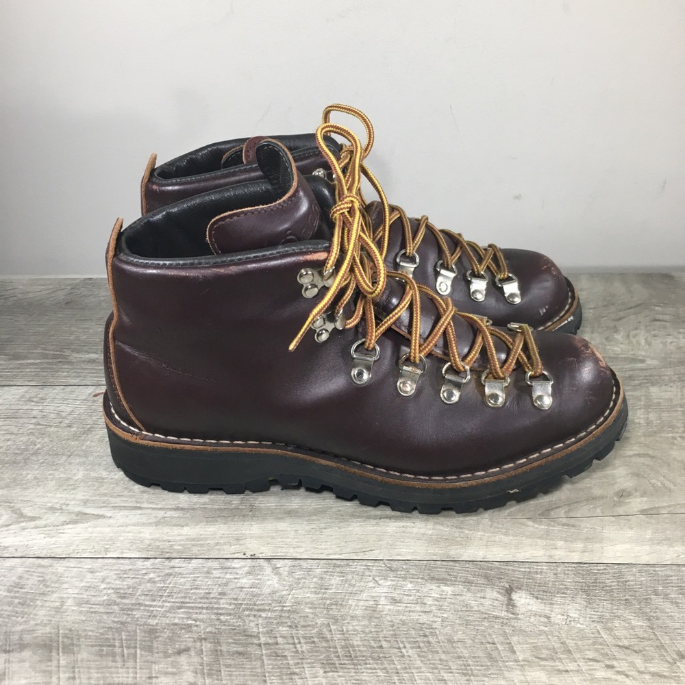 Mens Danner 30866 Mountain Light Soft Toe Combat Leather Hiking Hiker Boots 9